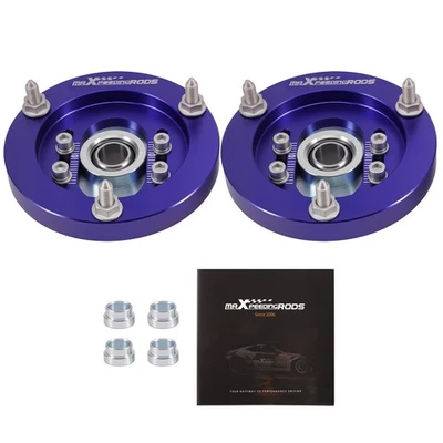 Pair Front Camber Plate for BMW E46 320i 323i 325i 328Ci 330xi M3 Top Mounts - Image 1 of 4