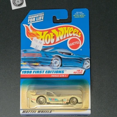 Hot Wheels Panoz GTR-1 White First Editions 19/40 (#1998) - Image 1 of 2
