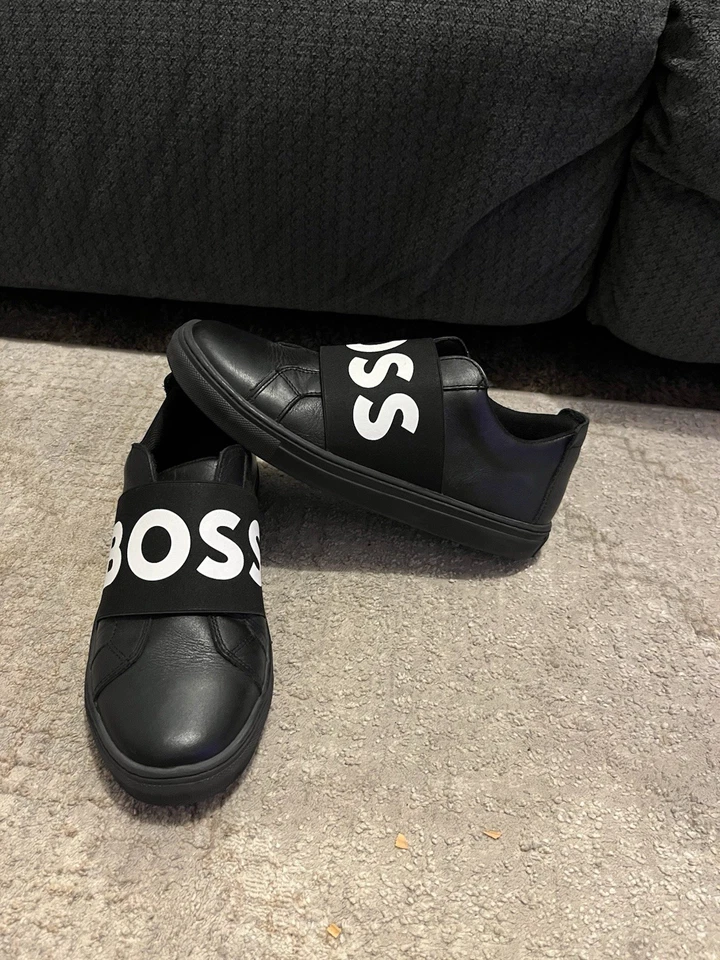 Boss Shoes Size 40 Mens Black U$ 120 - Image 1 of 3