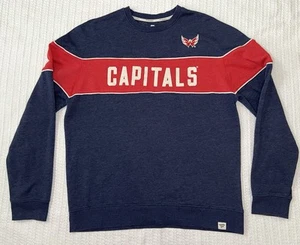 Washington Capitals Fanatics Varsity Reserve Sweatshirt LG 22” X 28” - Picture 1 of 6