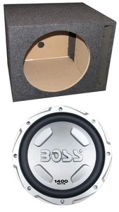BOSS AUDIO Chaos CX122 12" 1400 Watt Car Power Subwoofer Woofer + Vented Sub Box - Picture 1 of 5