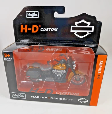 Maisto Harley Davidson 2023 Heritage Classic Series 44 1:18 Die-Cast Moto Foto 1 de 4