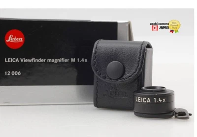 [Como nuevo con caja de estuche] Lupa visor Leica 12006 M1,4x para serie M de JAPÓN Foto 1 de 4