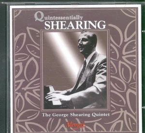 George Shearing Quintet Quintessentially Shearing CD UK Memoir 2001 CDMOIR557 - Picture 1 of 3