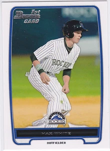 Max White Colorado Rockies 2012 Bowman Draft Card - Picture 1 of 1