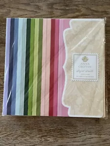 ANNA GRIFFIN Perfect Palette CARDSTOCK, 72 SHEETS 12X12 NEW - Picture 1 of 2