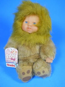 Muñeca bebé de peluche Simba Toys My Love ojos azules rostro humano en traje de león 7" stittin - Imagen 1 de 7