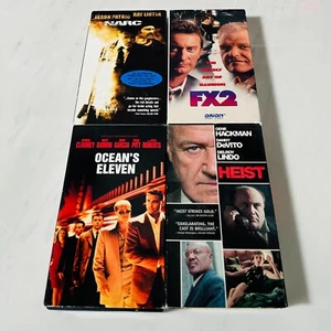VHS - Lot of 4 Action - FX2 - Narc - Heist - Ocean's Eleven - Picture 1 of 6
