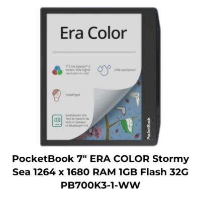 PocketBook 7" ERA COLOR Stormy Sea 1264 x 1680 RAM 1GB Flash 32G PB700K3-1-WW - Image 1 of 4