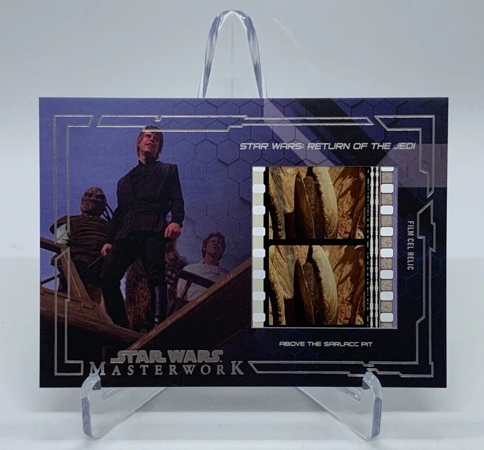 2017 Topps Star Wars Masterwork Film Cel Relic FCR-26 Sarlacc Pit - Bild 1 von 2
