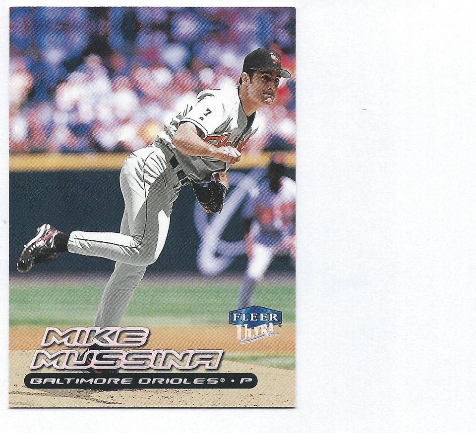 2000 Mike Mussina Fleer Ultra Card Baltimore Orioles #190 - Image 1 of 1