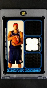 2006 2006-07 Bowman Draft Picks #BR-JB Josh Boone RC Rookie Jersey Nets Patch - Picture 1 of 10