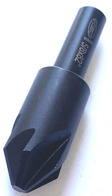 5/8" 82 DEGREE  6 FLUTE COUNTERSINK - HIGH SPEED STEEL -  KEO 55028 - USA - Image 1 of 4