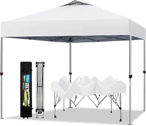 10x10' Commercial Pop UP Canopy Party Tent Folding Waterproof Gazebo Heavy Duty - Picture 1 of 12