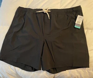 SALE NWT 2XLT Trinity Coast Men’s Lined Black Swim shorts - Picture 1 of 4