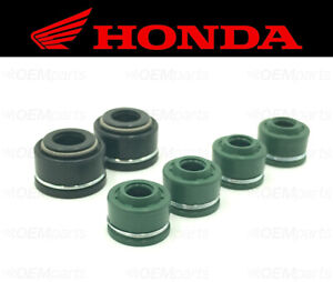 Set of (6) Intake & Exhaust Valve Stem Seals Honda (See Fitment Chart)