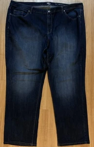 New Directions ND Damenjeans 24 W blau Denim 44X30" Baumwollmischung Stretch 146 - Bild 1 von 8