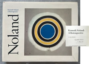 SIGNED, Kenneth Noland - A Retrospective - 1977, First Edition, Art, Catalog, HC - Picture 1 of 15