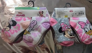 Disney Minnie Mouse Ankle Sock 10 Pairs 4t-5t Multi Color - Picture 1 of 1