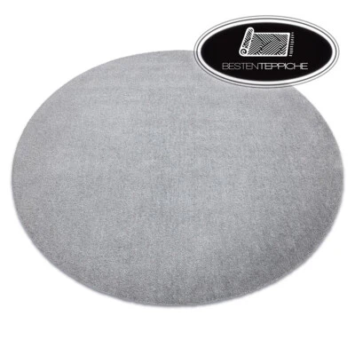 Moderno Washbar Tappeto Latio Cerchio Argento Soffice Pratico Facile Da Lavaggio - Immagine 1 di 4