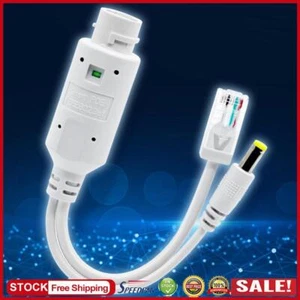 UK 48V To 12V POE Spliters Waterproof IP Camera Spliters for IP Camera Extender - Afbeelding 1 van 10