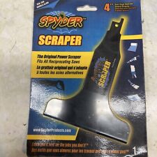 Spyder Accesories Scraper 2" 4" & Grout Out 1/16" 3/16" for Reciprocating Saw