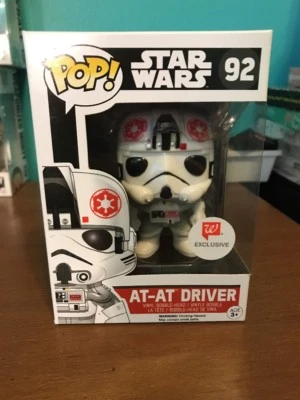 POP Star Wars Exclusive AT-AT Driver Vinyl Figure Foto 1 de 4