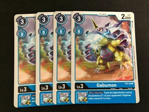 Digimon TCG - Uncommon - Gabumon - ST2-03U - Blue Card Playset! - Picture 1 of 1