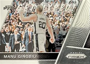 2017-18 Panini Prizm Get Hyped MANU GINOBILI San Antonio Spurs - Bild 1 von 2
