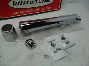 GENUINE HARLEY DAVIDSON SOFTAIL DUECE LOWER RIGHT CHROME FORK SLIDER 46221-03 - Picture 1 of 4