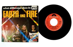 Earth And Fire – What Difference Does It Make 7" Vinyl NM/VG AU293 - Picture 1 of 4