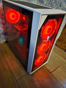 Custom RGB Gaming PC i7 8700 RTX 2060 500gb SSD 1TB HDD 16gb RAM Wifi Bluetooth - Picture 1 of 6