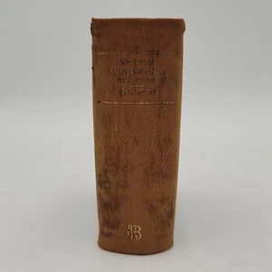 Antique Victorian 1870's Novum Testamentum Graecum Lexicon Religious Latin Book - Picture 1 of 12