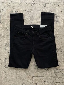 Pantalones de mezclilla ajustados Rag & Bone Modele lavado oscuro - carbón talla 27 para mujer - Imagen 1 de 7