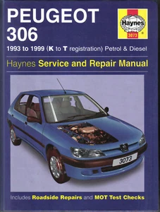 Peugeot 306 Petrol & Diesel Service & Repair Manual 1993-1999 K to T reg. Haynes - Picture 1 of 1