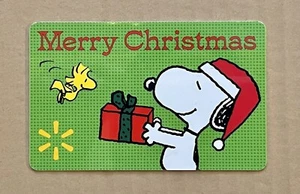 Snoopy Christmas Present Woodstock GIFT CARD. No Cash Value. - Picture 1 of 1