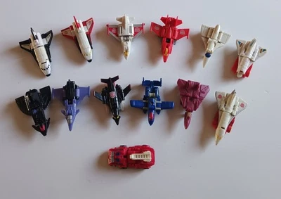Lot of 13 Hasbro G1 Transformers Micromasters Figures. - Image 1 of 4