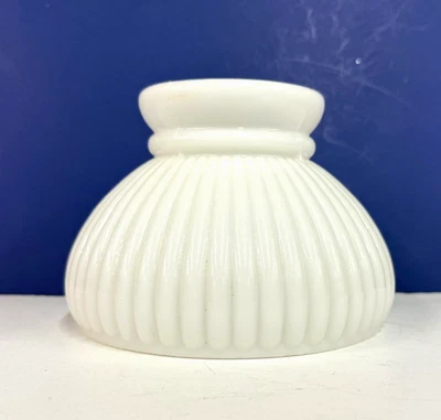 Pantalla Globo Vidrio Acanalado Ópalo 6" Blanco Estudiante Westinghouse NUEVO 84090 Foto 1 de 4