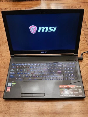 MSI 15.6 inch (256GB+1TB, Intel i7 9th Gen., 2.60GHz, 16GB) Gaming Laptop - GL63 - Image 1 of 4