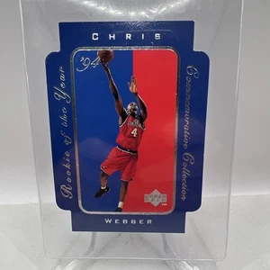 1996 Upper Deck Rookie of the Year Commemorative Collection Chris Webber #RC4 - Picture 1 of 2