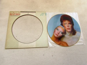 DAVID BOWIE LP PINUPS UK 1984 LIMITED PICTURE DISC NEAR MINT - Picture 1 of 5
