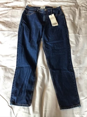 Zara Women's Blue Jeans UK, By TRF Size 12 Classic Fit - Image 1 of 3