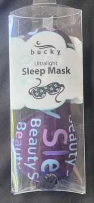Bucky Ultralight Travel & Sleep Chevron Eye Mask, Beauty Sleep Design - Image 1 of 3