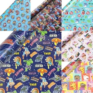 Birthday Wrapping Paper 3 x 2M Rolls Gift Wrap - Choose Design - Picture 1 of 13
