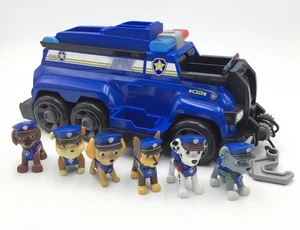 Paw Patrol Chase’s Total Team Rescues Police Cruiser Vehicle Complete w/ 6 Pups - Picture 1 of 15