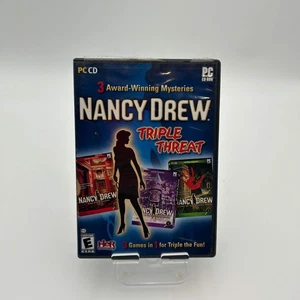 Nancy Drew: Triple Threat Compilation PC Spiel mit Box - gebraucht - Bild 1 von 12