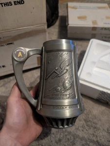 Official 25th anniversary Star Trek Tankard (Solid Pewter) - Picture 1 of 5
