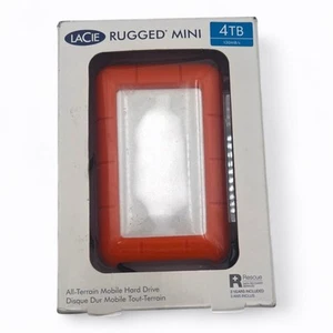 Disco duro portátil LaCie LAC9000633 4TB resistente mini USB 3,0 5400 rpm - Imagen 1 de 4