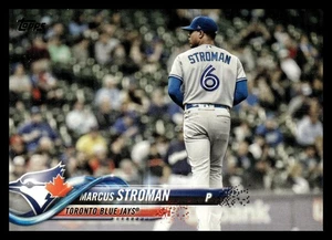 2018 Topps  #392 Marcus Stroman  Toronto Blue Jays Baseball Card - Picture 1 of 2