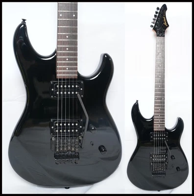 Aria Pro II The Warrior 602 Black 80s,Made in Japan - Image 1 of 4